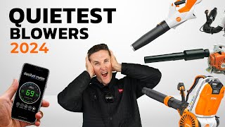 Quietest Leaf Blower  Gas vs Battery Leaf Blowers [upl. by Culberson]