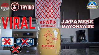 1st Time Trying KEWPIE® Japanese Mayonnaise 👶  VIRAL MAYO  theendorsement [upl. by Topliffe]