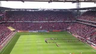 1 FC Koln v SV Sandhausen  20  Team Entrance [upl. by Froh291]