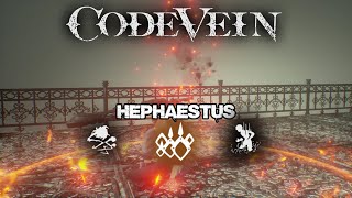 Code Vein All Hephaestus Active Gifts  AbilityPreview [upl. by Enomal176]