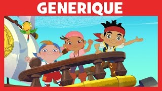 Générique de Jake et les Pirates du Pays Imaginaire  Disney Junior [upl. by Lsiel]