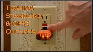 Testing Standard amp GFCI Outlets [upl. by Maddeu]