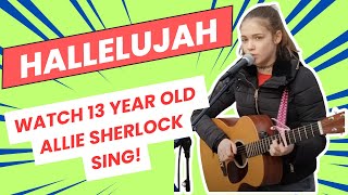 Leonard Cohen quotHallelujahquot  Allie Sherlock cover [upl. by Suoirad]