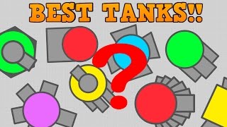 TOP 3 BEST DIEPIO TANKS  Most Overpowered Builds  Diepio [upl. by Akli]