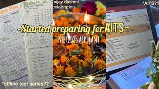 AITS preparation 📚revision que practice study neet neetpreparation neetexam neetmotivation [upl. by Vincenty456]