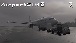 A STORM Is APPROACHING  AirportSim Ep 2 [upl. by Ahsitel220]