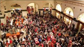 Wanamaker Organ Flash Opera at Macys  Hallelujah Chorusmov [upl. by Larner85]