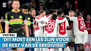 Dan moet je bekennen dat Ajax weer meedoet om landstitel [upl. by Hahseram]