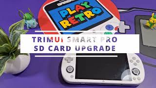 ⚘️ TRIMUI Smart Pro SD Card Upgrade Tutorial [upl. by Kellyann]