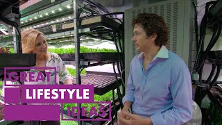 This Clever Startup Has Bought Farming to the City  LIFESTYLE  Great Home Ideas [upl. by Ellocin]