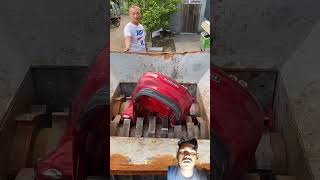 shredder satisfying industrialshredder tools metalshredder diy machine restoration auto [upl. by Tibbitts]