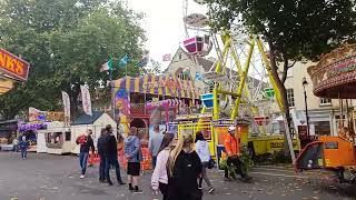 St Giles Fair Oxford 2024 day and night [upl. by Halilak]