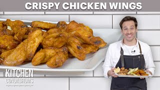 The BEST Crispy Baked Chicken Wings and Homemade Sauce Recipes  Kitchen Conundrums  Everyday Food [upl. by Pliam764]