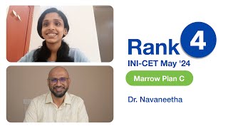 From Rank 30000 to Rank 4 in INICET May 24  Dr Navaneetha shares her strategy with Dr Abbas [upl. by Kcaz]