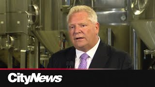 Premier Ford refuses to concede to LCBO unions key demand on readytodrink cocktails [upl. by Semmes]