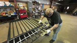 Aluminum Gate Alteration  Fabricating and Welding Projects [upl. by Radley]