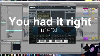 Studio Time with Virtual Riot 6  All about Serum [upl. by Annairol]