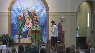 Holy Mass live streamed from St Ann Catholic Church in Clayton North Carolina USA [upl. by Lashond]