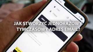 📨 Jak stworzyć jednorazowy tymczasowy adres email 📨 [upl. by Sethrida367]