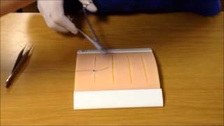 Basic Suturing Techniques [upl. by Ralleigh]