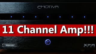 Emotiva XPA11 Amplifier  Unboxing and Overview [upl. by Torres]