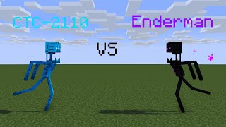 CTC2110 vs Enderman [upl. by Yemorej]