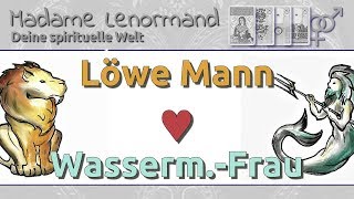 Löwe Mann amp Wassermann Frau Liebe und Partnerschaft [upl. by Leinnad]