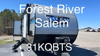 2022 Forest River Salem 31KQBTS [upl. by Yttam306]