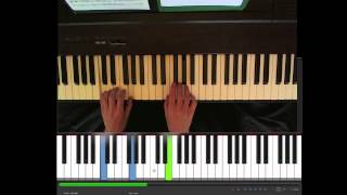 Turkish March Beethoven easy piano [upl. by Sirc]