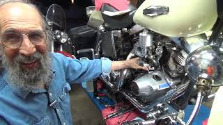 Lifters and Pushrods Going Back Into The Harley Shovelhead [upl. by Artinahs]