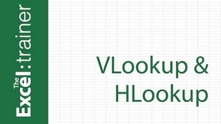 Excel  How to Use VLOOKUP and HLOOKUP functions [upl. by Lam]