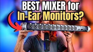 The MOST COMPACT Mixer For An INEAR MONITOR RACK Presonus Studiolive [upl. by Ahsirkal820]