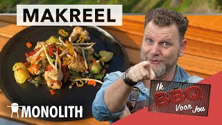 MAKREEL WOKKEN op de MONOLITH BASIC  Ik BBQ voor jou [upl. by Ioab]