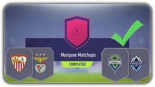 MARQUEE MATCHUPS SBC  SEVILLA v BENFICA  SEATTLE v WHITECAPS CHEAPEASY [upl. by Adnolor]