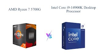 AMD Ryzen 7 5700G vs Intel Core i914900K Which is Better 🔥🎮 [upl. by Aidul203]