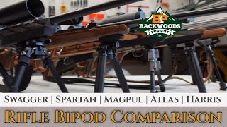 Best Rifle Bipod For Hunting amp For the Money  Side By Side Review [upl. by Daune356]