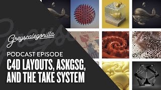 GSG Podcast Ep 005 C4D Layouts AskGSG And The Take System [upl. by Gemma]