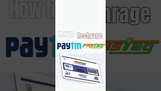 paytm fastag recharge kaise kare how to recharge paytm fastag [upl. by Sigmund83]