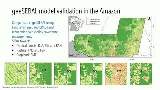 Impacts of Deforestation on Evapotranspiration in the Amazon  Anderson Ruhoff UFRGS [upl. by Darcey963]