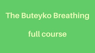 Breathwork Buteyko Breathing Lesson 19 Session chart [upl. by Pomfret]