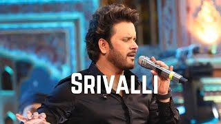 Srivalli Hindi Song Lyrics  Javed Ali  Raqueeb Alam  Devi Sri Prasad JustLyricsHindi songlyrics [upl. by Aonehc]