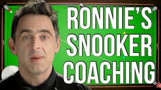 Snooker Coaching Ronnie O’Sullivan The Rocket Method [upl. by Woodman]