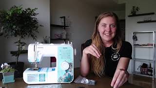 How To Start Sewing for Beginners  Step 1 Unbox Your Sewing Machine [upl. by Hartnett]