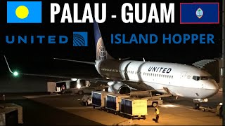 TRIPREPORT  United Airlines ECONOMY  Boeing 737800  Palau  Guam [upl. by Jenne]