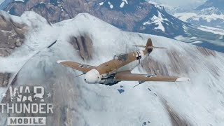 Bf 109 G2trop WAR THUNDER MOBILE [upl. by Fritzie]