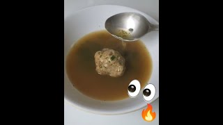 Matzo Ball Soup Recipe  Holiday Classic 👀 ComfortFood HolidayClassic [upl. by Elleniad609]