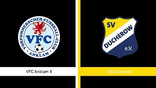 VFC Anklam II vs SV Ducherow 29112024 [upl. by Imoan]