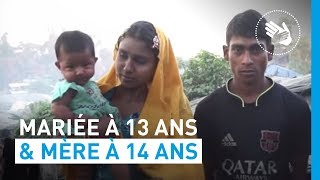 Mariée à 13 ans mère à 14 ans  UNICEF France [upl. by Namurt]