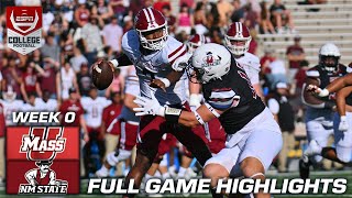 UMass Minutemen vs New Mexico State Aggies  Full Game Highlights [upl. by Liagibba]