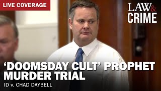 LIVE ‘Doomsday Cult’ Prophet Murder Trial — ID v Chad Daybell — Day 25 [upl. by Sualokin]